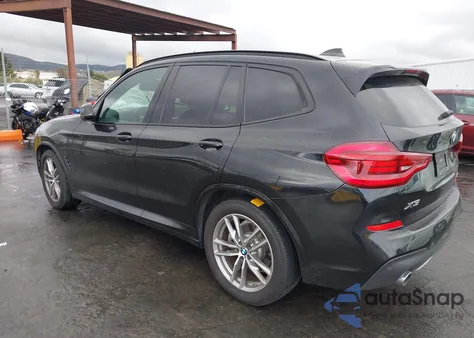 2018 BMW X3 xDrive30I из США, поврежденный, VIN 5UXTR9C57JLD74427